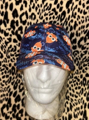 Gorra de béisbol Finding Dory Nemo azul verano correa ajustable juvenil Disney Foto 1 de 4