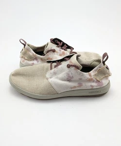 Womens Merrell Gridway Beige Canvas Vibram Sole Hiking Shoes J002444 Size 8 - Picture 1 of 7