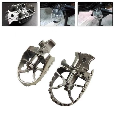 Reposapiés delantero reposapiés reposapiés para BMW F800GS F700GS 2008-2017 F650GS 2000-2012 Foto 1 de 4