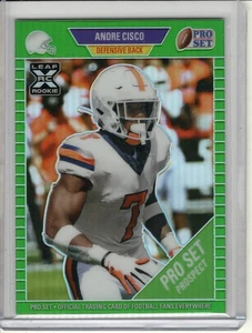 2021 LEAF PRO SET METAL ANDRE CISCO ROOKIE/RC #24/25 *GREEN* - Picture 1 of 1