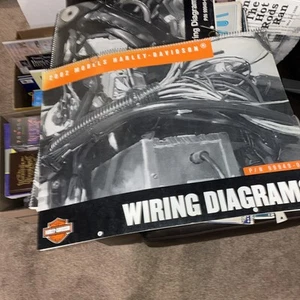 2002 Harley Davidson Electrical Wiring Diagram Manual PART#99949-02 - Picture 1 of 13