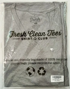 *NUEVAS Camisetas Frescas Limpias Camiseta Club Para Hombres Cuello en V Talla 2XL Brezo Oscuro - Imagen 1 de 1
