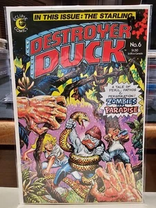 Destroyer Duck #6 (Eclipse Comics March 1984) - Picture 1 of 2
