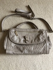 Rebecca Minkoff Cross Body Ostrich Skin Handbag - Picture 1 of 3