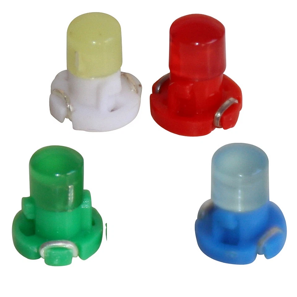 Tacho Lighting LED T4, 2 Colors White Blue Red Green Yellow Cob Instrument 4.2 - Image 1 of 1