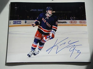NEW YORK RANGERS KEITH YANDLE SIGNED 11X14 - Picture 1 of 1