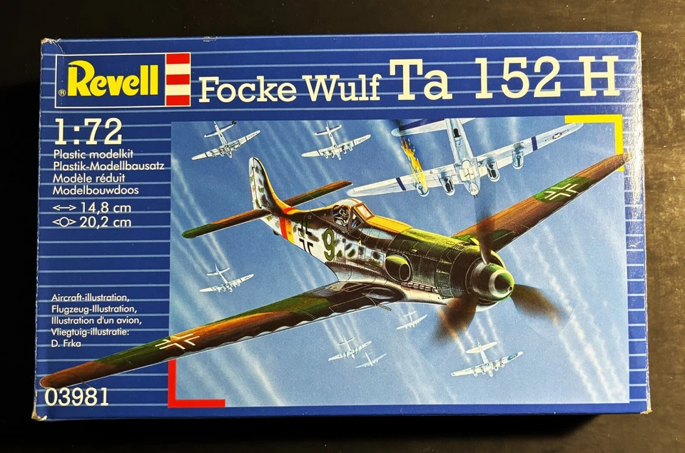 Revell - 1/72 Focke Wulf TA 152h (military Aircraft)