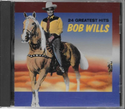 Rare HTF 24 Greatest Hits Bob Wills CD Super Polydor Polygram © 1977 FREE SHIP!! - Image 1 of 4