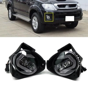 Par de luces antiniebla luces de circulación diurna con LED para Toyota Hilux Vigo 2008-2010 - Imagen 1 de 6