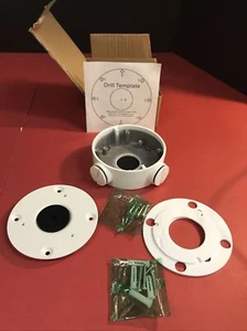 LTS LTB801 JUNCTION BOX FOR CAMERA CMIP8043W-MZ AND CMIP8C42W-28MDA - Picture 1 of 4