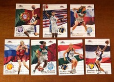 2001 Fleer Tradition WNBA Global Games Lot of 7 including Holdsclaw