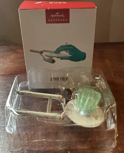 Hallmark 2023 Star Trek Keepsake Ornament The Hand Of Apollo EE. UU. Enterprise - Imagen 1 de 10