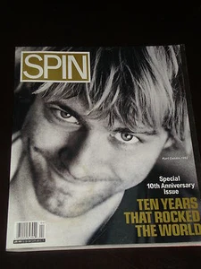 SPIN magazine 1995 SPECIAL 10th Anniversary Edition Kurt Cobain Nirvana RARE - Foto 1 di 1