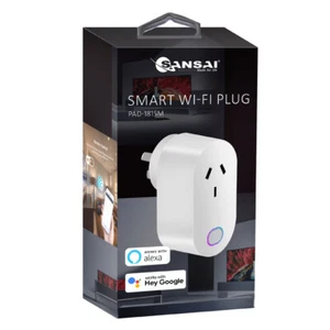 Sansai Smart Wifi Plug Smartphone App Remote Control iOS/Android AU Wall Socket - Picture 1 of 4