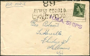 Australia 1957 QLD a Melbourne HMA se envía cubierta dirigida, buen estado - Imagen 1 de 1