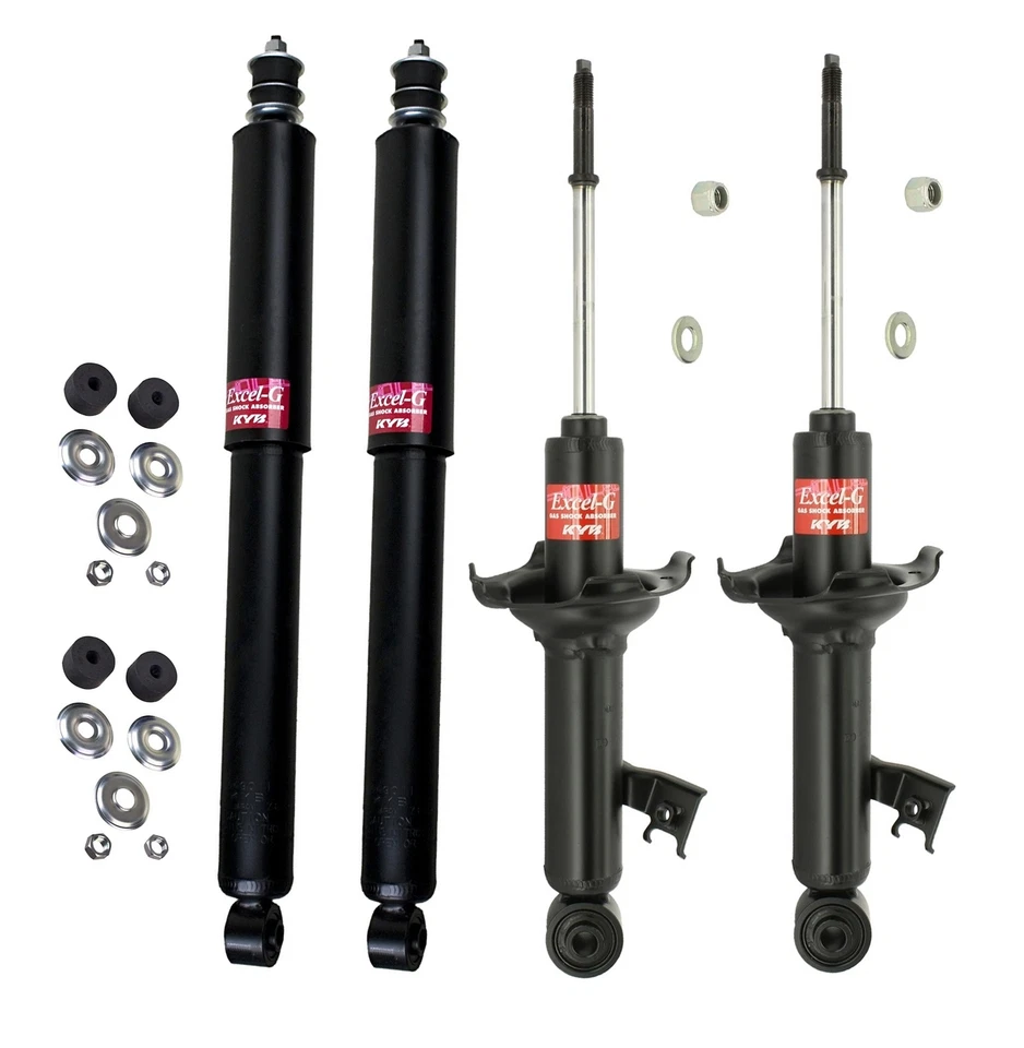 KYB Excel-G Front Struts & Rear Shock Absorbers Kit For Toyota Tacoma RWD 05-15 - Image 1 of 1