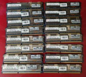Hynix 16GB = 2 x 8G PC3-10600R DDR3-1333 MHz HMT31GR7AFR4C - H9 ( HP 500206-071) - Bild 1 von 2