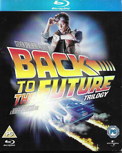 Back to the Future Trilogy (Blu-ray, 2010) Michael J. Fox, Christopher Lloyd