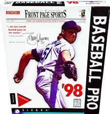 Front Page Sports Baseball Pro '98 for PC, Vintage 1997, Large Box, New! MISB!