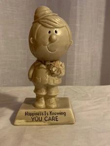 Happiness is knowing you care Statuetta R&W Bacche Statua CO Vintage 1971 - Foto 1 di 6