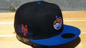 MLB New York Mets  MR Met Metallic Two Tone Edition New Era Fitted Hat - Picture 1 of 13