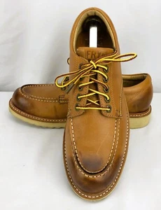 Frye Herren Dakota Keilabsatz Oxford Leder Stiefel Schuhe 84580 ~ Größe 9 - Bild 1 von 10
