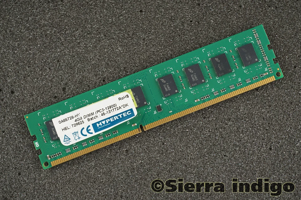 Hypertec 0A65729-HY PC3-12800U 4GB Memory RAM DDR3-1600MHz - Image 1 of 1