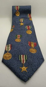Chaps Ralph Lauren Multicolor Silk Classic Length and Width Men's Tie - Picture 1 of 3