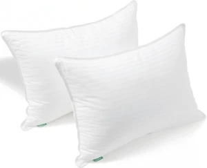 Premium Queen Size Bed Pillows - Set of 2, 28"X20", Cooling Hotel Quality, down - Picture 1 of 12