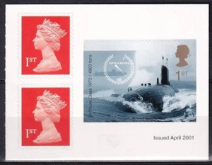 Great Britain 2001 Yvert # 2248 Submarine Ships MNH-VF - Picture 1 of 1
