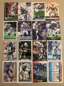 Jeff Herrod 🏈 Indianapolis Colts Football Cards 🏈 15 Card Lot 🏈 F030 - Picture 1 of 7