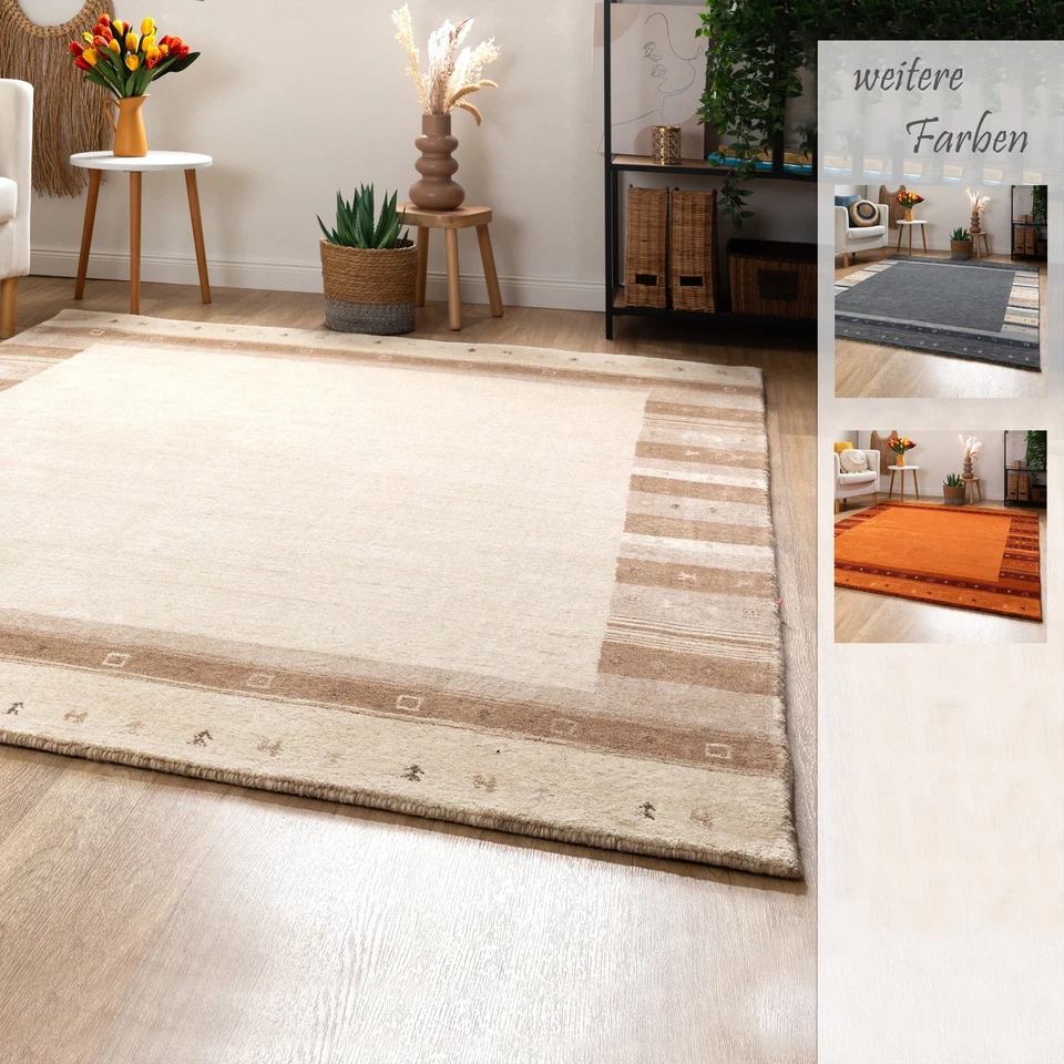 Steffensmeier Gabbeh Teppich Zagros Handloom Wohnzimmer Schlafzimmer - Bild 1 von 1