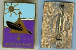 Marine - Sous marin ARCHIMEDE Augis Lyon - Imagen 1 de 1