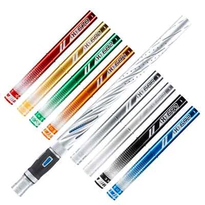 HK Army Lazr Orbit Barrel Kit 15"- Colored Inserts- Autococker- Dust Silver - Picture 1 of 1