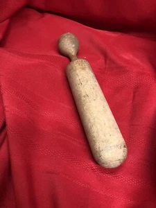 Vintage Primitive Wooden Rounded Pestle - Picture 1 of 3