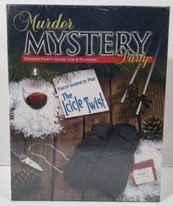 University Games The Icicle Twist Murder Mystery Dinner Party Game For 8 Players - Picture 1 of 3