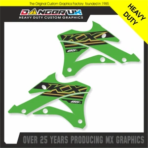 KAWASAKI KX 85L 2021 MOTOCROSS RAD SCHAUFEL GRAFIKAUFKLEBER AUFKLEBER - Bild 1 von 1