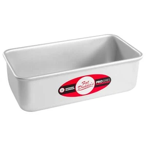 BP-5642 Anodized Aluminum Bread Loaf Pan 7.75 x 3.75 x 2.5 inch - Picture 1 of 7