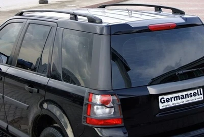 Dachreling passend für Freelander 2 Baujahr 2007 - 2015 Aluminium Schwarz - Bild 1 von 4