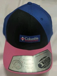 Cappello snapback Columbia Sportswear Flexfit 110 colorblock nuovo con etichetta - Foto 1 di 7