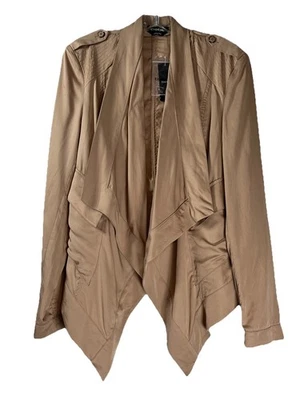 Chaqueta Blazer Abrigo Bebe Nuevo Con Etiquetas Kendra Drape Frontal Y2K Corp Core Office 10 M Foto 1 de 4