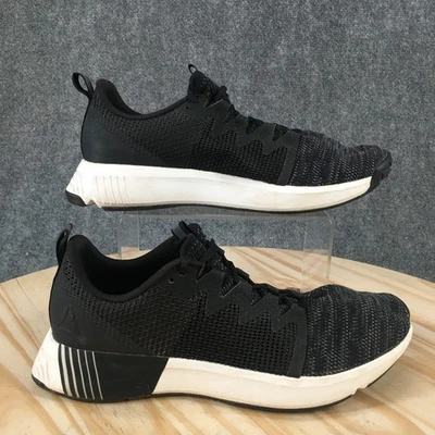 Reebok Shoes Womens 10 Fusium Run 2.0 Athletic Low Sneakers CN2928 Black Fabric - Image 1 of 4