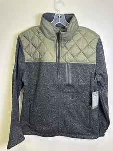 Chaqueta polar acolchada Vortex Optics para hombre L plumón de pato relleno verde gris - Imagen 1 de 7