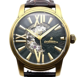 Orobianco OR-0011N Automatik Skelett Herrenuhr TICTAC Limited Italienisches Leder - Bild 1 von 20