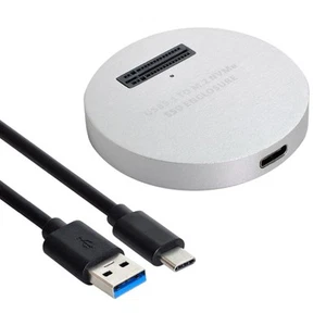 USB3.1 Type C To PCI-E SSD M.2 NVME Enclosure External M-Key Reader Converter - Photo 1/21