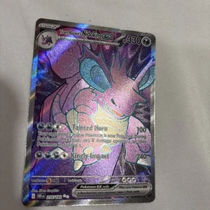 Team Rocket’s Nidoking EX 216/182 Ultra Rare - Pokémon Sv10: Destined Rivals NM - Bild 1 von 2