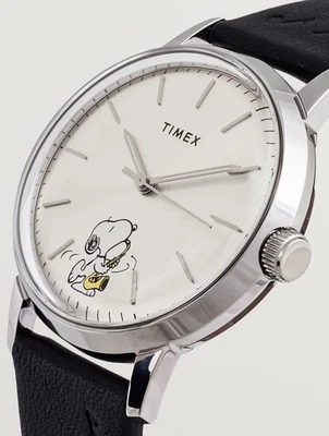 Reloj Timex x Peanuts Marlin® Automático Saxofonista Edición Limitada 40mm Dibujos Animados Foto 1 de 4