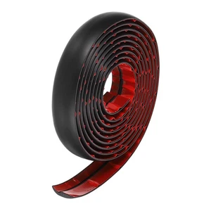 Floor Transition Strip 10Ft 3 m Self Adhesive for Height 3mm, Black - Photo 1/6