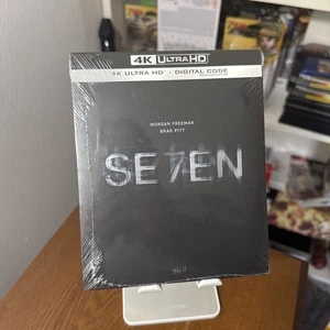 SEVEN (SE7EN) - 30TH ANNIVERSARY - 4K UHD DIGIBOOK - FREEMAN/PITT - BRAND NEW! - Picture 1 of 3