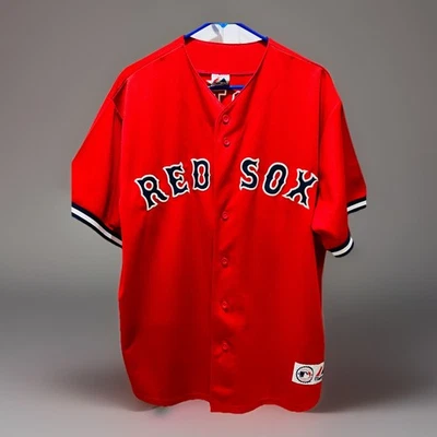 Jersey Red Sox David Ortiz Majestic Red XL MLB Foto 1 de 4